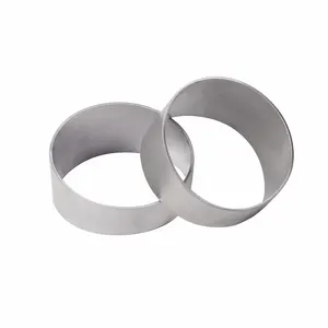 2.5 "OD X 0.047" 1.2Mm 1.5D Radius Pie Cut CP1 Titanium 45 Deg Bend - 5 Buah total