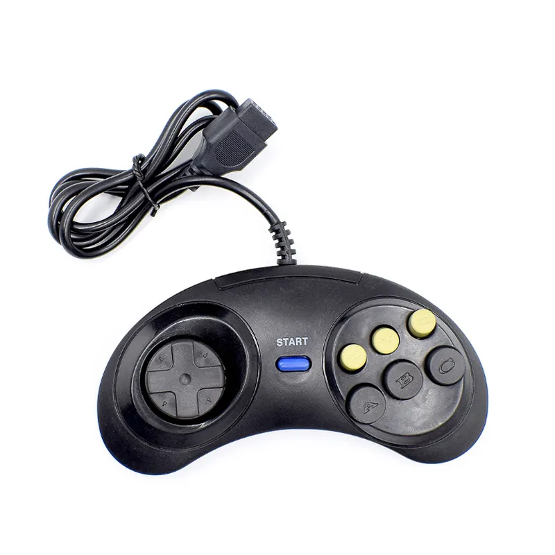 Usb Wired Joystick For Sega Mega Drive & Genesis Gamepad