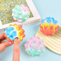 Balles anti-stress Pop Fidget à presser, balles à bulles pour enfants, balles de décompression pour le contrôle des rongeurs, unisexe, à partir de 14 ans