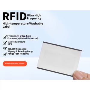 Système antivol EAS UHF 860-960 MHz, étiquettes RFID en tissu codées rectangulaires 60*30 mm - Product Image 3