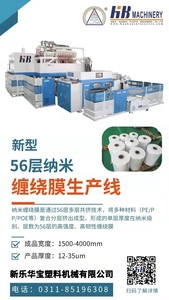 Macchina per Film Estensibile Nano PE a <span class=keywords><strong>56</strong></span> Strati HB Machinery Linee di Estrusione ad Alta Velocità 500m/min - Product Image 3