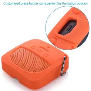 Manchon de protection sonore en gel de silice pour <span class=keywords><strong>Bose</strong></span> <span class=keywords><strong>SoundLink</strong></span> Micro boucle de prévention des chutes stockage audio étanche - Product Image 5