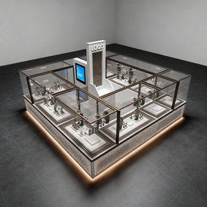 Tủ trưng bày trang sức cao cấp bằng gỗ sang trọng, nội thất cửa hàng trang sức và trang trí bán lẻ hoàn chỉnh - Product Image 4