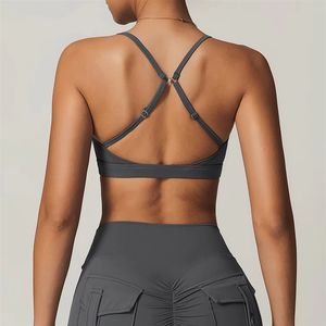 Soutien-gorge de sport pour femme à bretelles réglables, respirant, rembourré, pour l'entraînement et le <span class=keywords><strong>yoga</strong></span>, anti-humidité, vêtements de sport pour la gym - Product Image 6