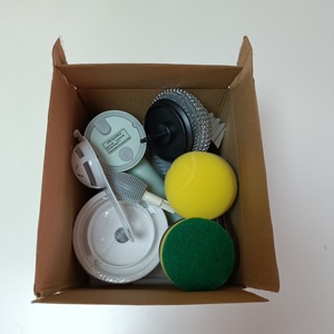 Dropshipping 8 in 1 <strong>Electric</strong> Vegetable Chopper <strong>Electric</strong> Kitchen <strong>Brush</strong> Egg Beater Mixer Handheld Multifunctional Cleaner - Product Image 4