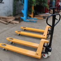 Transpalette manuel à profil bas en usine en Chine 35mm 51mm 52mm 65mm Transpalette manuelle à fourches super basses Jack 2000kg 2 T 2 tonnes 4400lbs