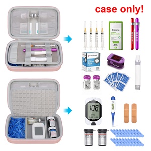 Estuche de Viaje Portátil para Medidor de <span class=keywords><strong>Glucosa</strong></span>, Bolsa de Almacenamiento para Pluma de <span class=keywords><strong>Insulina</strong></span> y Medicamentos, Estuche para Transportar Medidores de <span class=keywords><strong>Glucosa</strong></span> y Pluma de <span class=keywords><strong>Insulina</strong></span> - Product Image 2