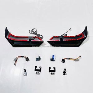 Accessoires automobiles LUMA 4x4 – Support de protection arrière anti-sable avec éclairage et becquet arrière pour Jeep Wrangler JL 2018+ et JK 2007-2017 – Vente flash - Product Image 3