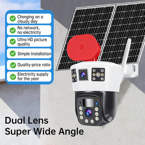 Rscamtom 4K Sistema de cámara de seguridad solar Visión nocturna Inalámbrico Detección de movimiento al aire libre 4G Alarma Push Tarjeta SD Almacenamiento de datos - Product Image 3