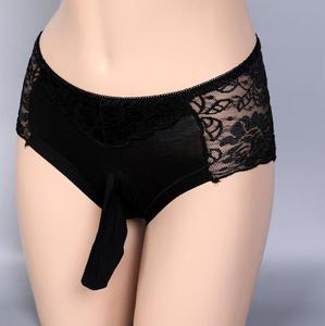 Manicotto senza cuciture per <span class=keywords><strong>pene</strong></span> Slim Boy Men Sexy Lingerie abbigliamento slip in pizzo Shorts intimo classico a maglia beni sani % - Product Image 6