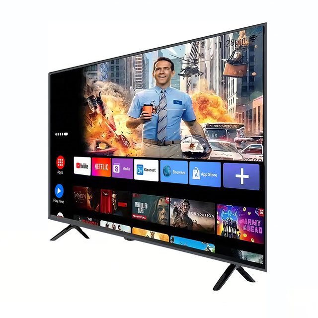 Manufacturer WiFi Smart TV Flat Screen Television 32 40 43 50 55 65 Inch LED Plastic Android Tv