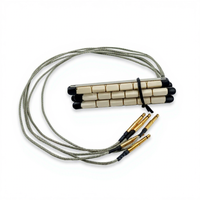 Folk-Style Classical Acoustic Guitar Zinc Alloy Piezoelectric Pickup Stick B-7612 Bridge-and-Saddle-Integrated