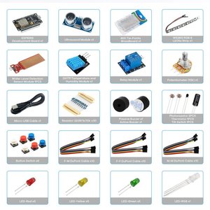 Kit de démarrage ESP8266 <span class=keywords><strong>WIFI</strong></span> IoT pour carte de développement et <span class=keywords><strong>capteur</strong></span> pour breadboard - Product Image 3
