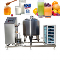 Cuve de Fermentation et Homogénéisateur Contrôlés par PLC 100L – Machine de Pasteurisation Personnalisée pour Œufs, Lait, Jus de Fruits et Vin