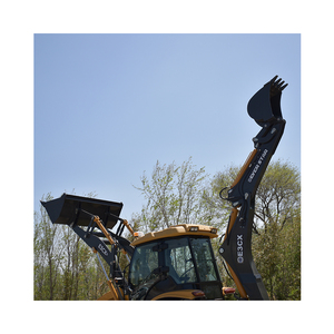 Mini-chargeuse compacte avec conception coulissante Bras pliable pour les fermes brésiliennes Ports Cabine anti-roulis + écran LCD de 10 pouces - Product Image 3