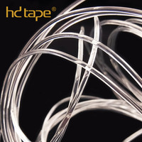 Cordón Elástico Transparente de TPU Ecológico y Resistente para Pulseras de Hilo de Cristal