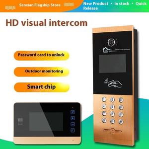 Toetsenbord en RFID-paneel behuizing intercompaneel behuizing video-<span class=keywords><strong>intercom</strong></span> multi-appartement intercomsysteem - Product Image 4