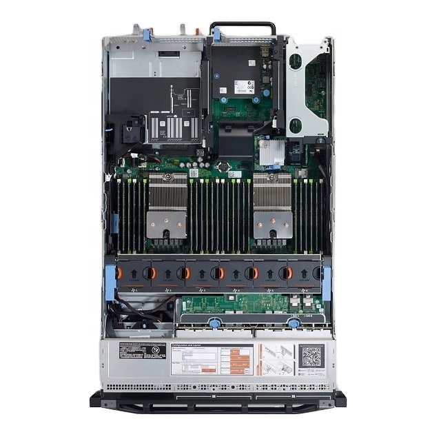 Used D ells Poweredge Server R720XD 2u Rack Network Virtual Server with Xeon E5 2690 V4 Server