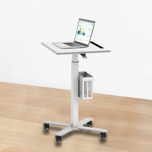 Có thể điều chỉnh MDF di động máy tính xách tay Máy Trạm giỏ hàng chuyển đổi gas Lift di động máy trạm giỏ hàng - Product Image 1