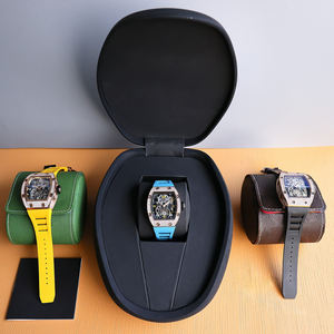 Reloj Tourbillon de Lujo con Detalles de Diamantes, Mecánico, Esqueleto, Chapado en Oro Rosa, de Alta Gama para Hombre - Product Image 6