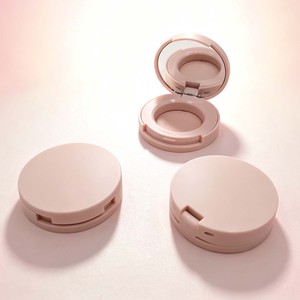 Mini Multiple Colors Eyeshadow Case Custom Logo Plastic Blush Case ABS Empty <b>Compact</b> Powder Container Cosmetic Packaging - Product Image 5