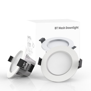 Lámpara de Techo LED RGB Inteligente para el Hogar, Cilindro Empotrado, Wifi, 5W, 2.5 Pulgadas, con Control Remoto/Voz/Aplicación - Product Image 2