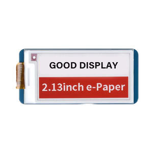 GL Factory 2,13 Zoll 250x122 Auflösung Schnelle Bildwiederholrate E-Ink Display Modul 30x60x2mm für Regaletiketten Digitales E-Paper 24Pin SPI - Product Image 1
