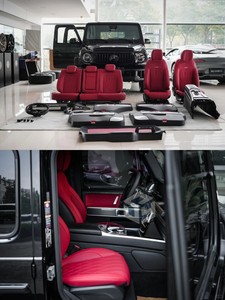 <span class=keywords><strong>2025</strong></span> nuevo diseño asientos de lujo fundas de asiento trasero fundas de asiento de conductor clase G Wagon Kit de actualización Interior para W463 W464 - Product Image 2