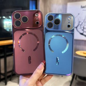เคสโทรศัพท์แก้ว AG สีดำเชอร์รี่เข้มแบบดั้งเดิมสำหรับ iPhone 18 pro max 17 16 15 14 13 ป้องกันรอยขีดข่วน กันกระแทก ป้องกันด้านหลัง - Product Image 1
