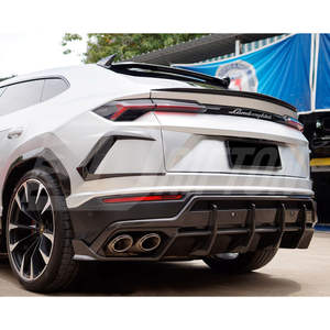 Difusor trasero de fibra de carbono seco estilo TopCar para Lamborghini URUS 2018-2022 - Product Image 5