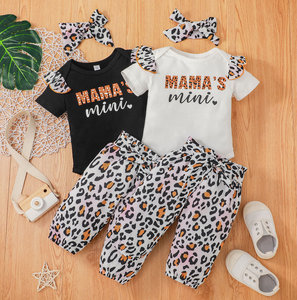 Ropa Infantil de Moda, Conjunto de Ropa para Niños, Venta al por Mayor, Ropa para Bebés, Conjunto de 2 Piezas para Niña - Product Image 1