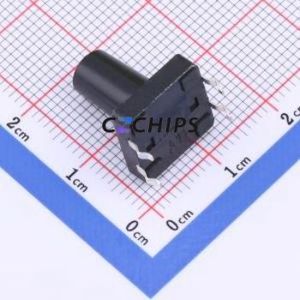 TSF001A14526A Tactile Switch DIP-4P,12x12mm Switch Round Button 2.6N Through Hole 12mm - Product Image 2