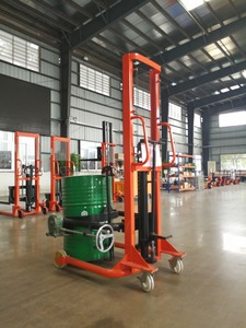 NIULI Factory Direct Customized 350kg Lifter Hand Hydraulic Oil Drum Stacker With <strong>Clamp</strong> Drum <strong>Truck</strong> - Product Image 5