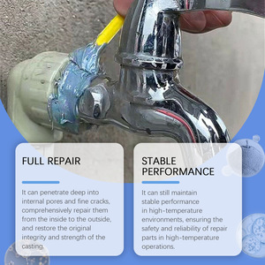 Bán buôn nhiệt độ cao chịu nhiệt AB Sealant thép Caster keo sửa chữa kim loại dán tùy chỉnh OEM chất lỏng hàn dính - Product Image 3