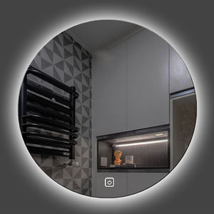 Espejo LED Moderno Antivaho, Impermeable, de Pared, con Iluminación Trasera Regulable, Espejo de Baño Inteligente Iluminado, Diseño Gráfico para Apartamento y Salón - Product Image 2