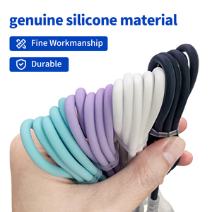 Loại C Để Loại C Cáp Dữ Liệu 1M 3A 60W Nhanh Chóng Sạc Silicone Lỏng Cáp Với Ánh Sáng Hỗ Trợ Truyền Dữ Liệu - Product Image 2