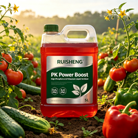 Pupuk Cair Organik P&K Berkualitas Tinggi PK Power Boost Nutrient untuk Pertanian Rumah Kaca, Sayuran, Buah, Bunga - Merek Ruisheng