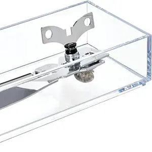 Акриловый прозрачный ящик-органайзер для хранения косметики, аксессуары для ванной комнаты или шкафа, коробка для хранения