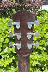 Popular New Developed Solid Spruce <b>Top</b> Cutaway Shape Vintage Black Colour Acoustic Guitar - Product Image 6