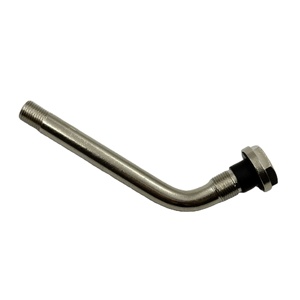 <span class=keywords><strong>Valve</strong></span> de pneu de camion et d'autobus KAISHENG TR555D, chromée, sans chambre à air, état neuf, tiges en laiton métallique, bouchons et adaptateurs - Product Image 5