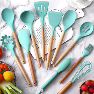 MHC Alta Qualidade <span class=keywords><strong>Silicone</strong></span> Utensílio <span class=keywords><strong>Set</strong></span> Essencial Cozinhar Ferramentas para Cozinha <span class=keywords><strong>Ware</strong></span> De Cozinh Cozinha Acessórios - Product Image 1