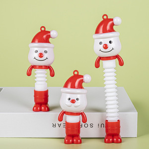 Tube télescopique de décompression à motif de dessin animé de Noël, jouets sensoriels extensibles, décorations d'Halloween - Product Image 3