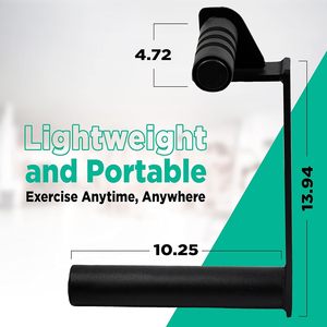 Poignées de marche d'agriculteur avec colliers à pince Équipement d'exercice portable Cibles Fessiers Veaux Quads et plus Améliorer la force de préhension - Product Image 2