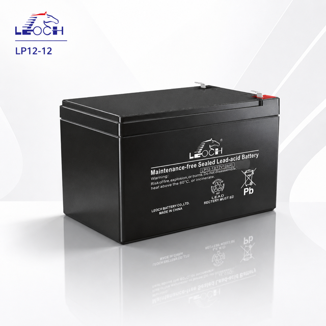 CE Certified 12V 12Ah Rechargeable SLA Battery - LP12-12 for Security Alarm Systems