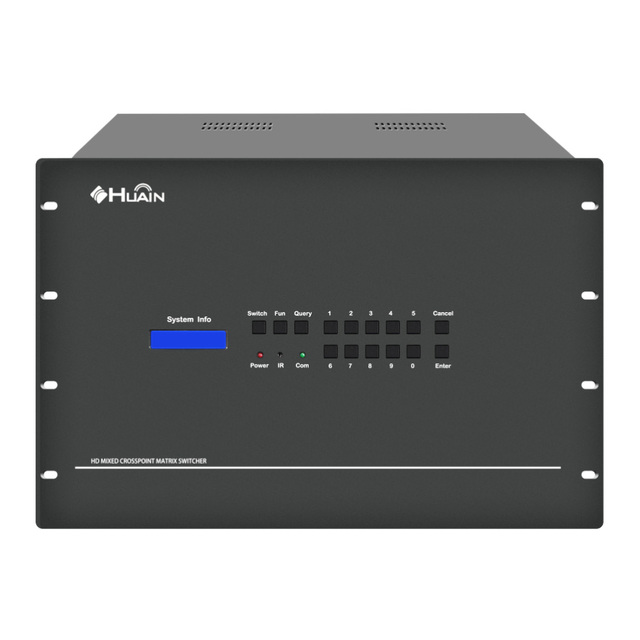 32x32 HD 4K Seamless Video Matrix Switcher with for I for Audio Conference System