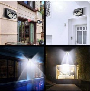 Lámpara LED Solar para Exteriores de Alto Lumen con Control Remoto, Ahorro de Energía, Integrada para Jardín, Impermeable, Todo en Uno - Product Image 3