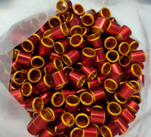 Geshifeng แหวนโลหะสำหรับนกขนาด4มม. แหวนโลหะสำหรับนกพิราบ perchmix - Product Image 4