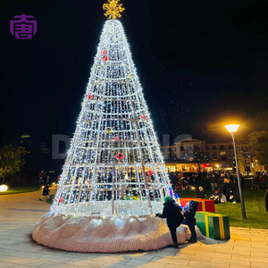 Decorative Waterproof <b>LED</b> Christmas <b>Tree</b> <b>Light</b> Glowing Festival Landscape for Park Mall Garden Street Event Display for Sale - Product Image 5
