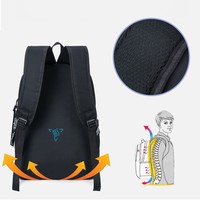 Sac à dos d'étudiant à la mode avec logo personnalisé Sac à dos d'affaires de grande capacité pour hommes avec USB Sacs à dos pour ordinateur portable