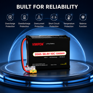 Batterie lithium industrielle 20Ah 68.4V haute puissance à sortie stable pour drones de topographie, cartographie et protection des plantes - Product Image 5